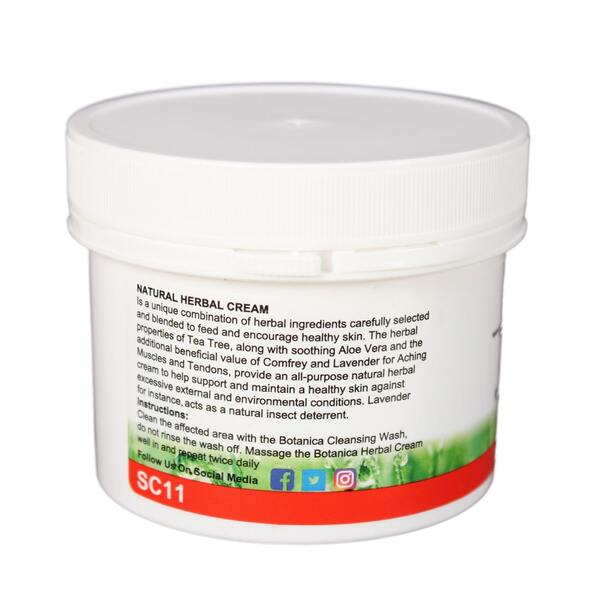 Botanica Natural Herbal Cream 125ml (British brand)