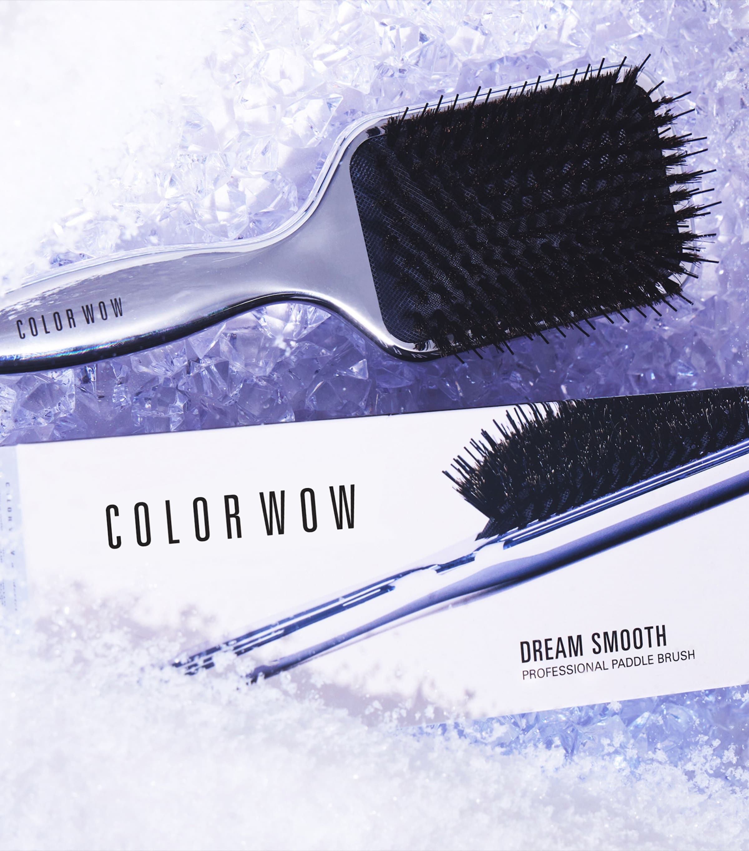 Color Wow Dream Smooth Paddle hair brush - British product