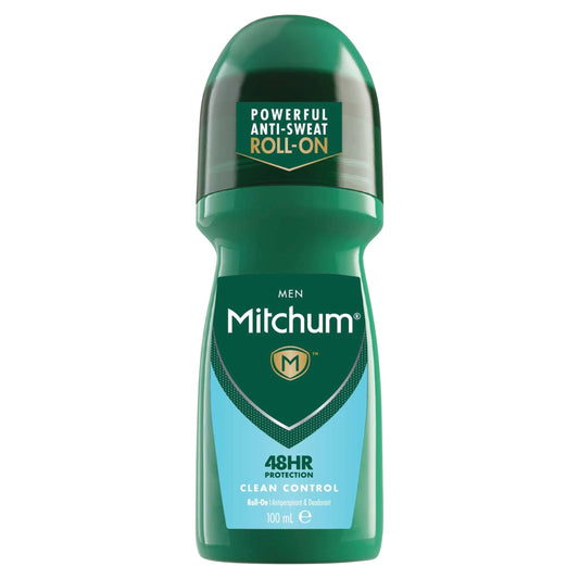 Mitchum Men 48hr Protection Clean Control Anti-Perspirant & Deodorant 100ml deodorants & body sprays Sainsburys   