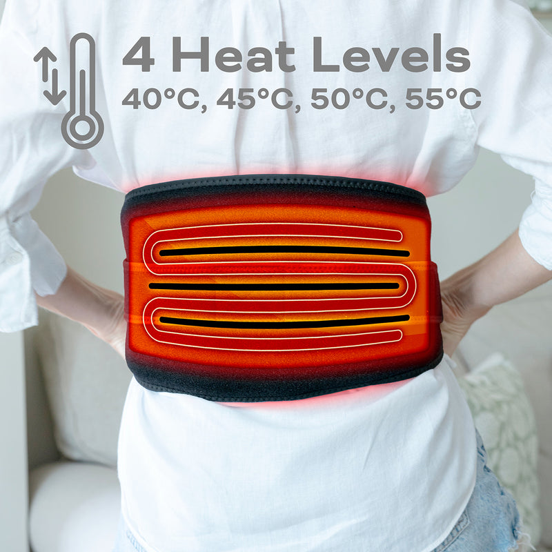 Reviber back therapy belt infrared heat vibration - British product