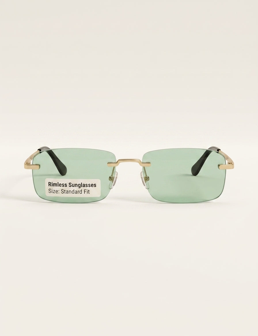 Gucci GG1221S rectangle-frame polyamide sunglasses, UK version