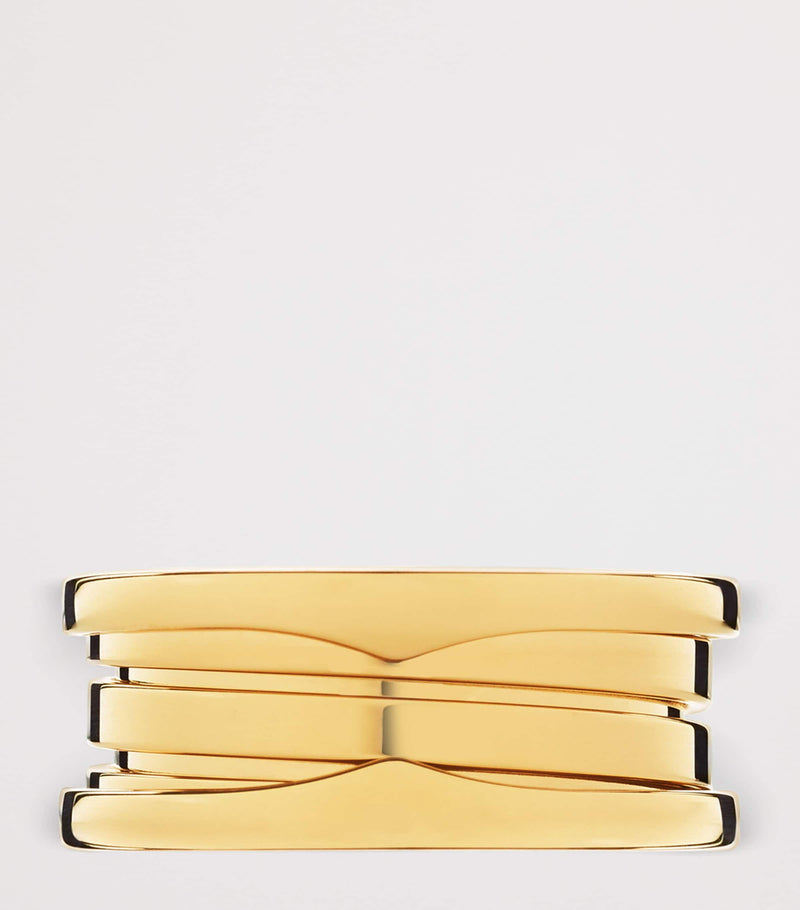 Bvlgari B.zero1 three-band ring 18kt yellow gold - British product