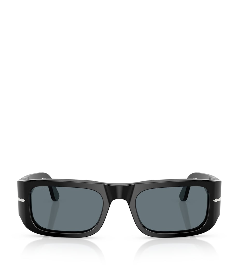Persol acetate pillow sunglasses with Barberini lenses, UK version