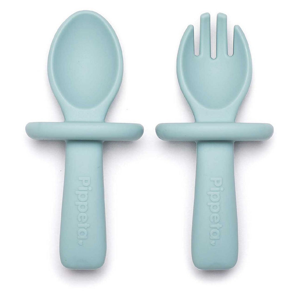 Pippeta My 1st Spoon & Fork Sky Blue