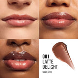 Rimmel lip balm Latte Delight, imported from the UK