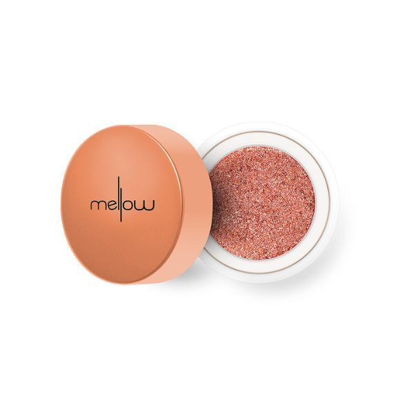 Mellow Cosmetics Glitter Chrome Eyeshadow Rose Gold 3g GOODS Superdrug   