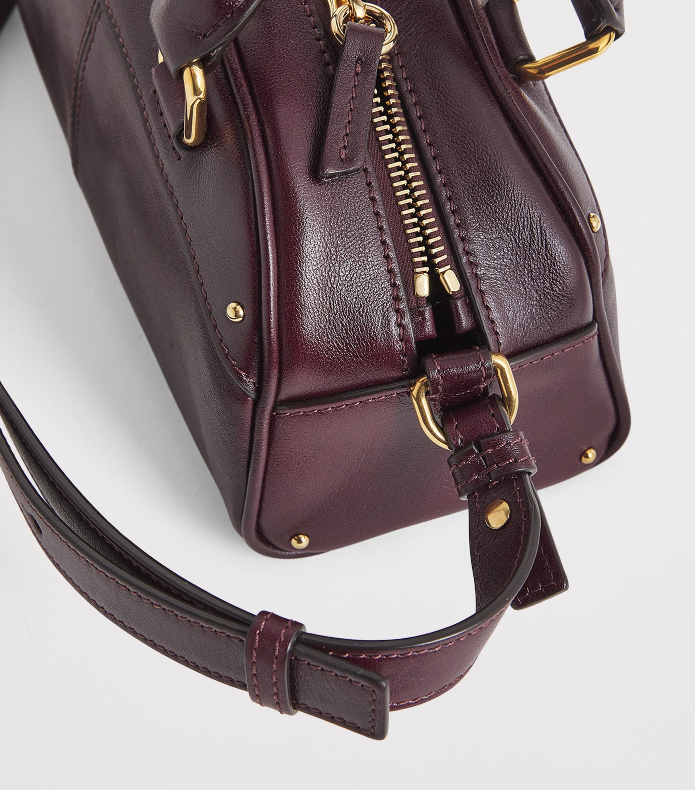 Chloé small leather bowling top-handle bag, UK version