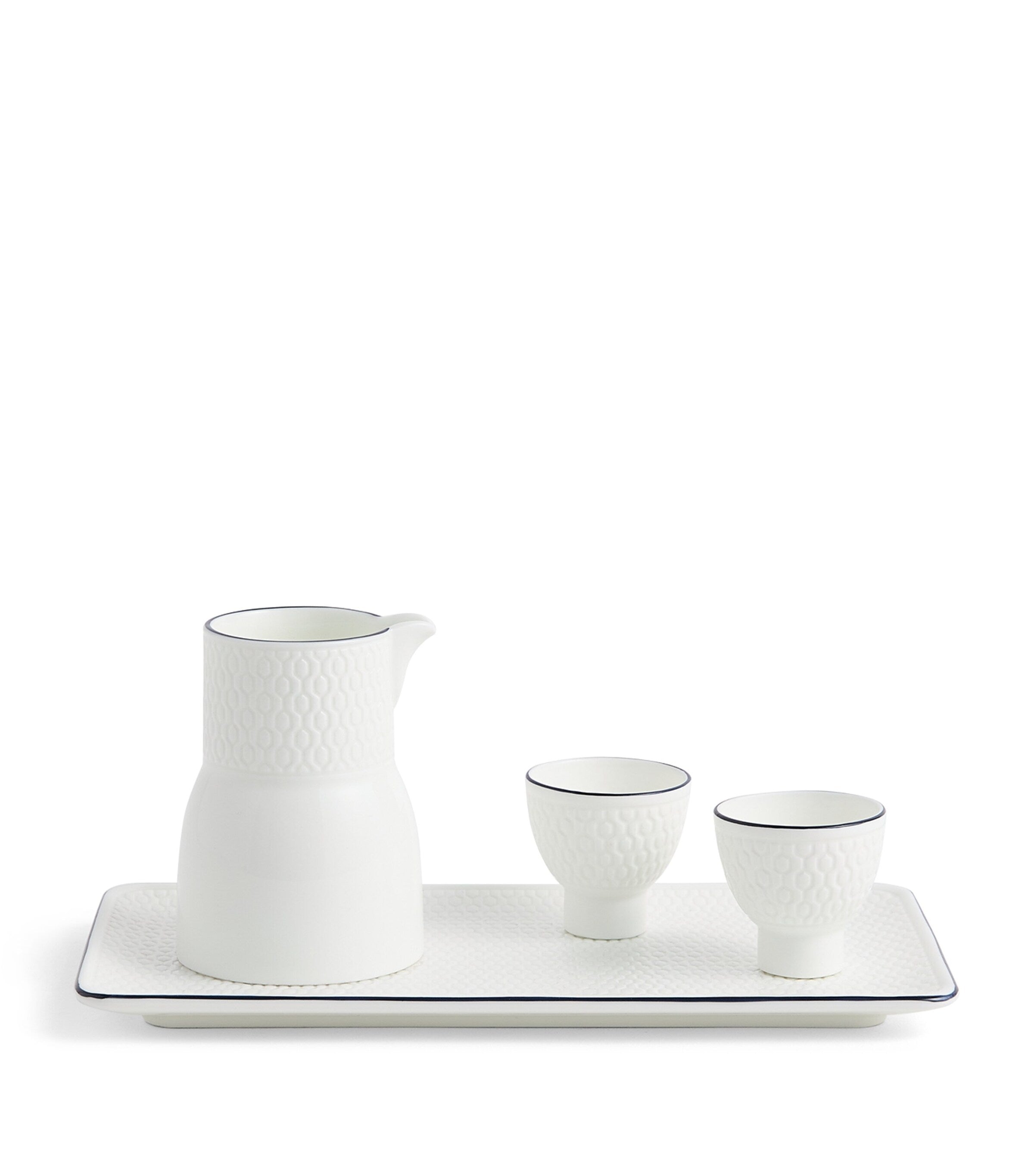 Wedgwood Gio Baijiu jug and cups set (British brand)
