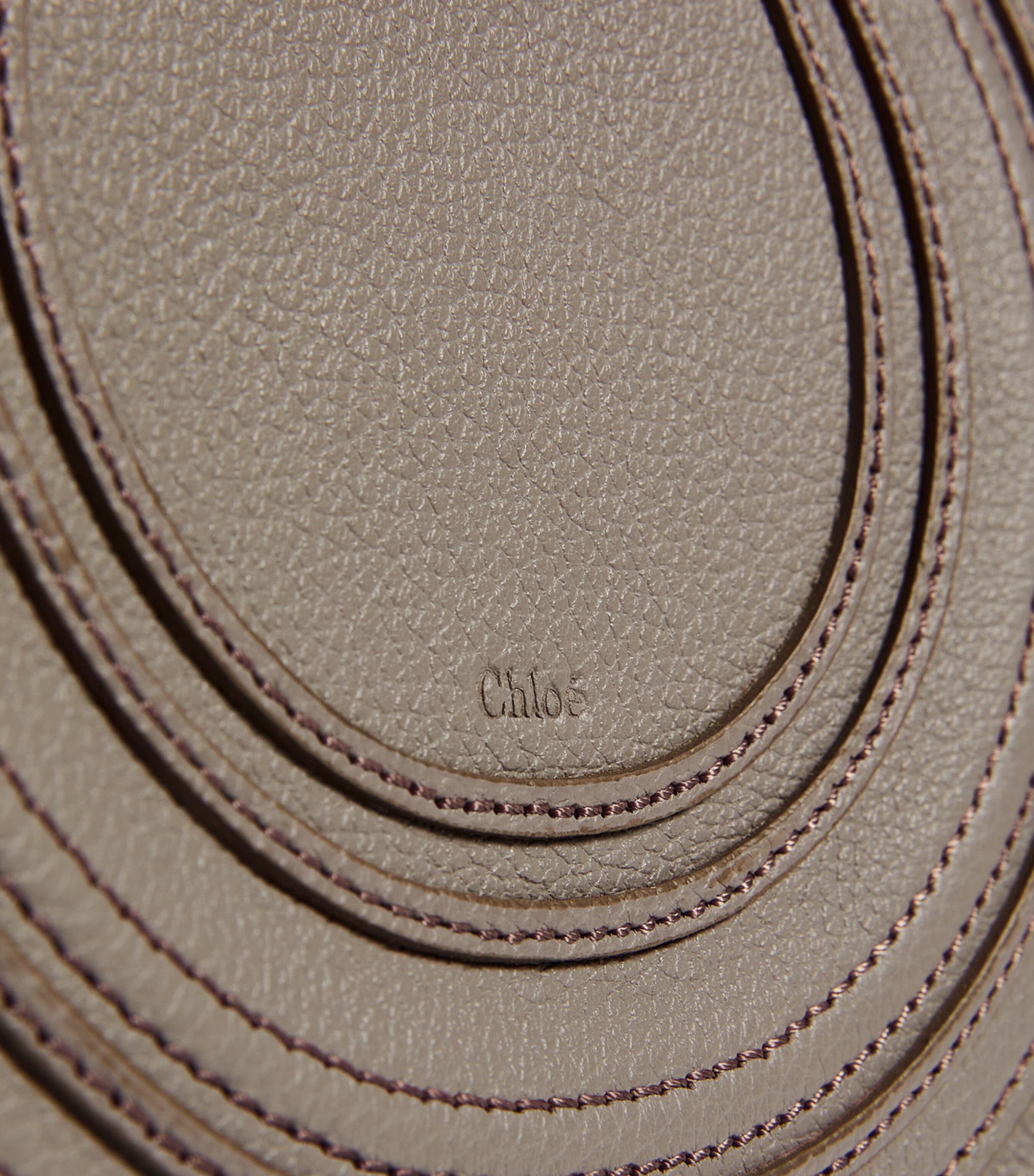 Chloé small leather Marcie saddle bag - British product