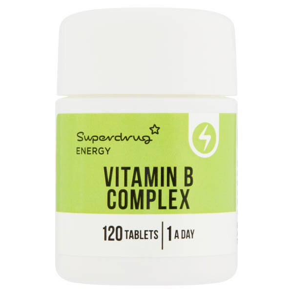 Superdrug Energy Vitamin B Complex x120 GOODS Superdrug   