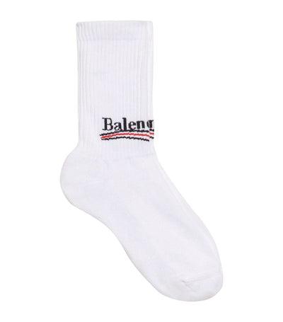 Harrods Logo-Detailed Tennis Socks in Cotton Blend- Buy online at McGrocer