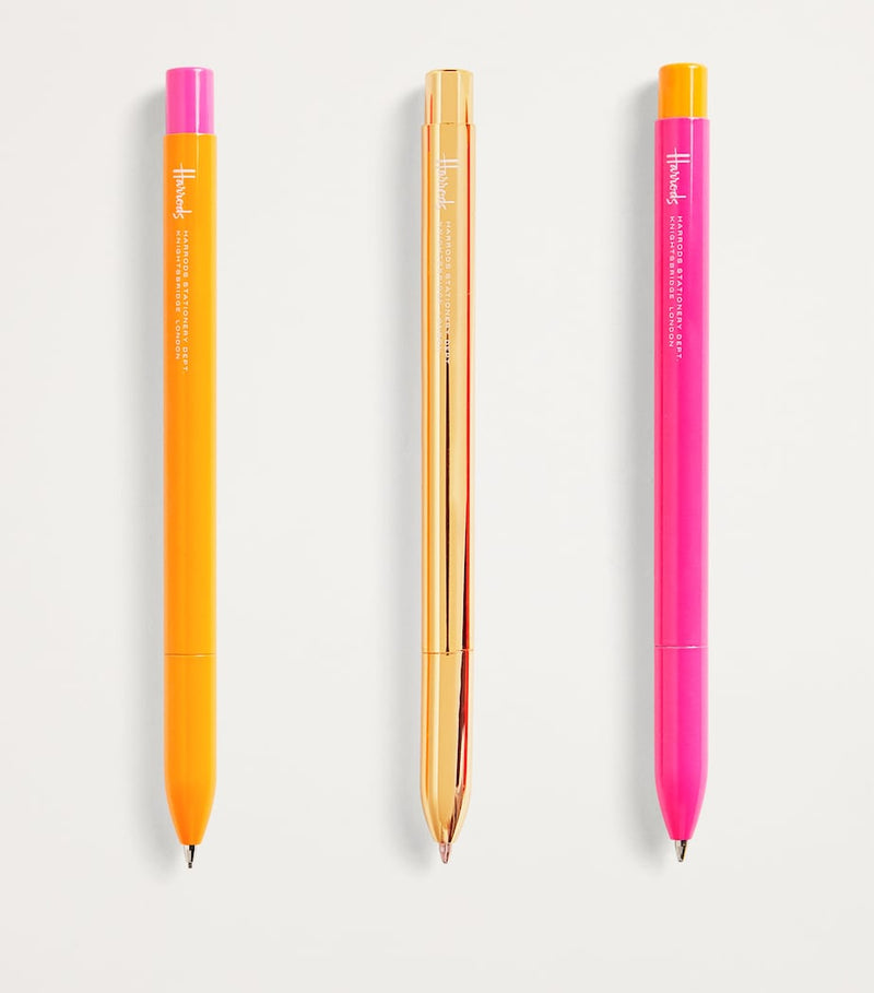 Harrods Logo Pens Set of 3, UK version