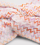Missoni knot-front zigzag headband, imported from the UK