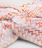 Missoni knot-front zigzag headband, imported from the UK