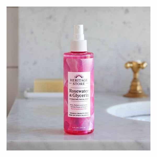 Heritage Store Rosewater & Glycerine 236Ml