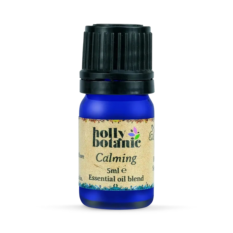 Holly Botanic calming essential oil blend 5ml, imported from the UK