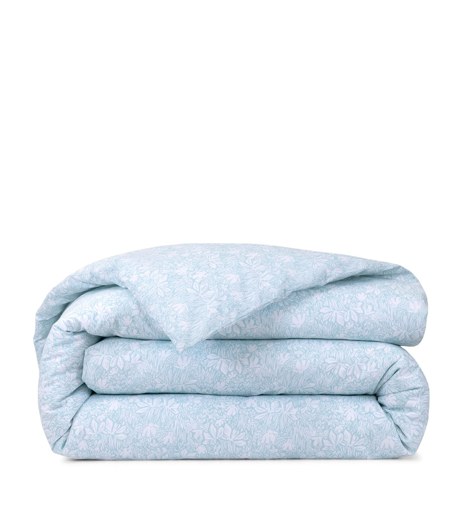 Yves Delorme Capri Aqua single duvet cover 140x200cm, imported from the UK