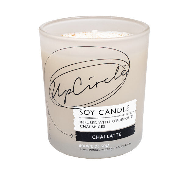 UpCircle Chai Latte Natural Soy Candle - 180ml GOODS Superdrug   