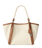 Ralph Lauren woven calfskin-trim RL 888 tote bag, UK version