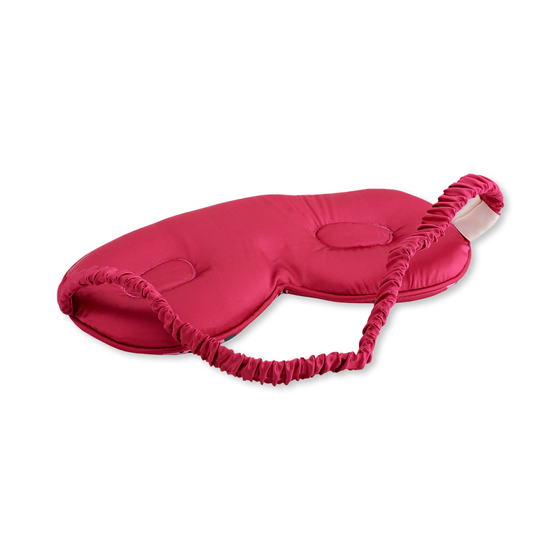 Smug Cloud padded satin sleep mask Strawberry Dreams - British product