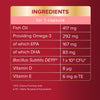 Seven Seas Omega-3 gut friendly bacteria capsules 30 count, UK version
