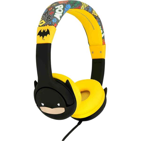 OTL Batman children's headphones chibi style with ears - British product