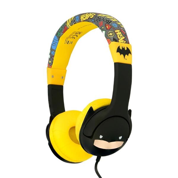 OTL Batman children's headphones chibi style with ears - British product