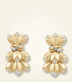 Cartier Grain de Café diamond earrings, imported from the UK