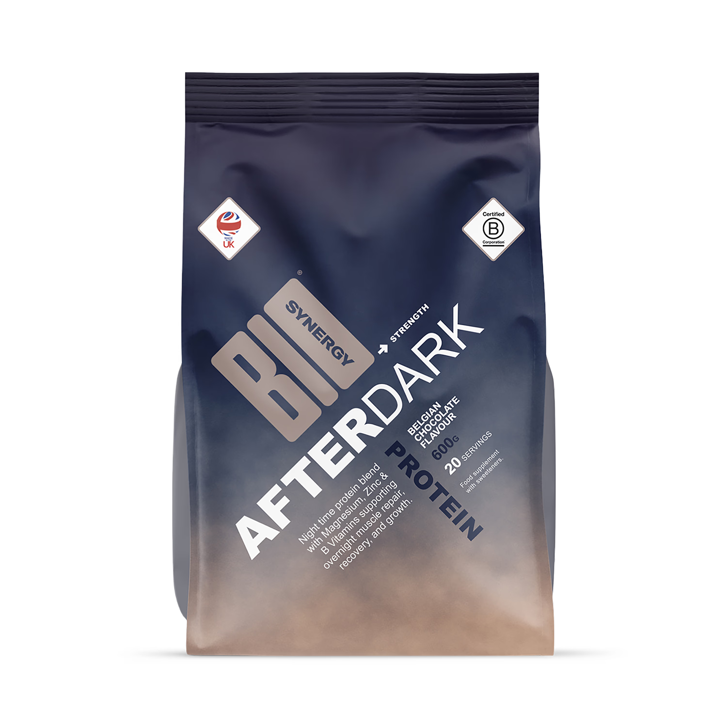 After Dark Belgian Chocolate protein powder 600g - British product