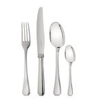 Silver-Plated 48-Piece Cutlery Set with Storage Case