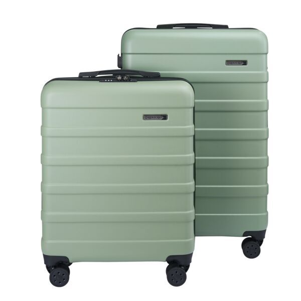 Cabin Max Anode hard shell suitcase set 100L and 40L, UK version