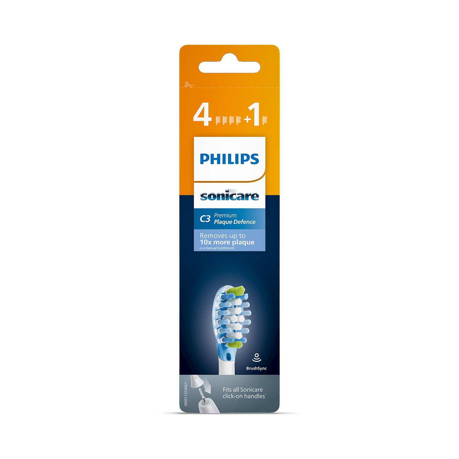 Philips Sonicare C3 Premium Plaque Defence brush heads 5 pack - British product