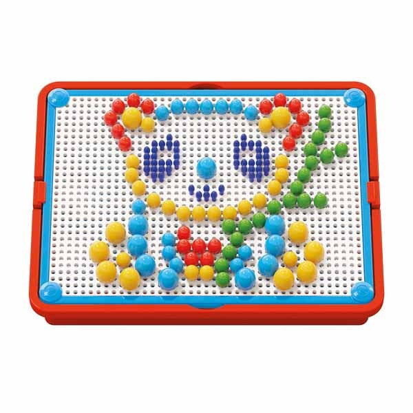 Quercetti Fantacolor Tab peg board 150 pegs - British product