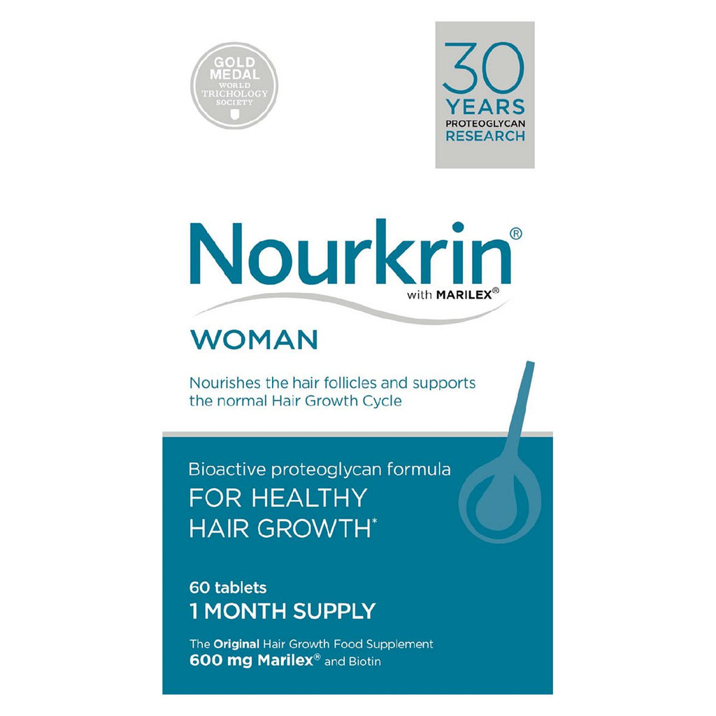 Nourkrin® WOMAN For Hair Growth - 1 Month Supply (60 Tablets)