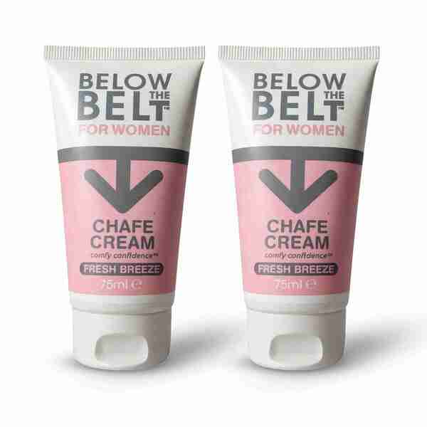 Below The Belt anti chaffing cream Fresh Breeze scent 75ml duo, UK version