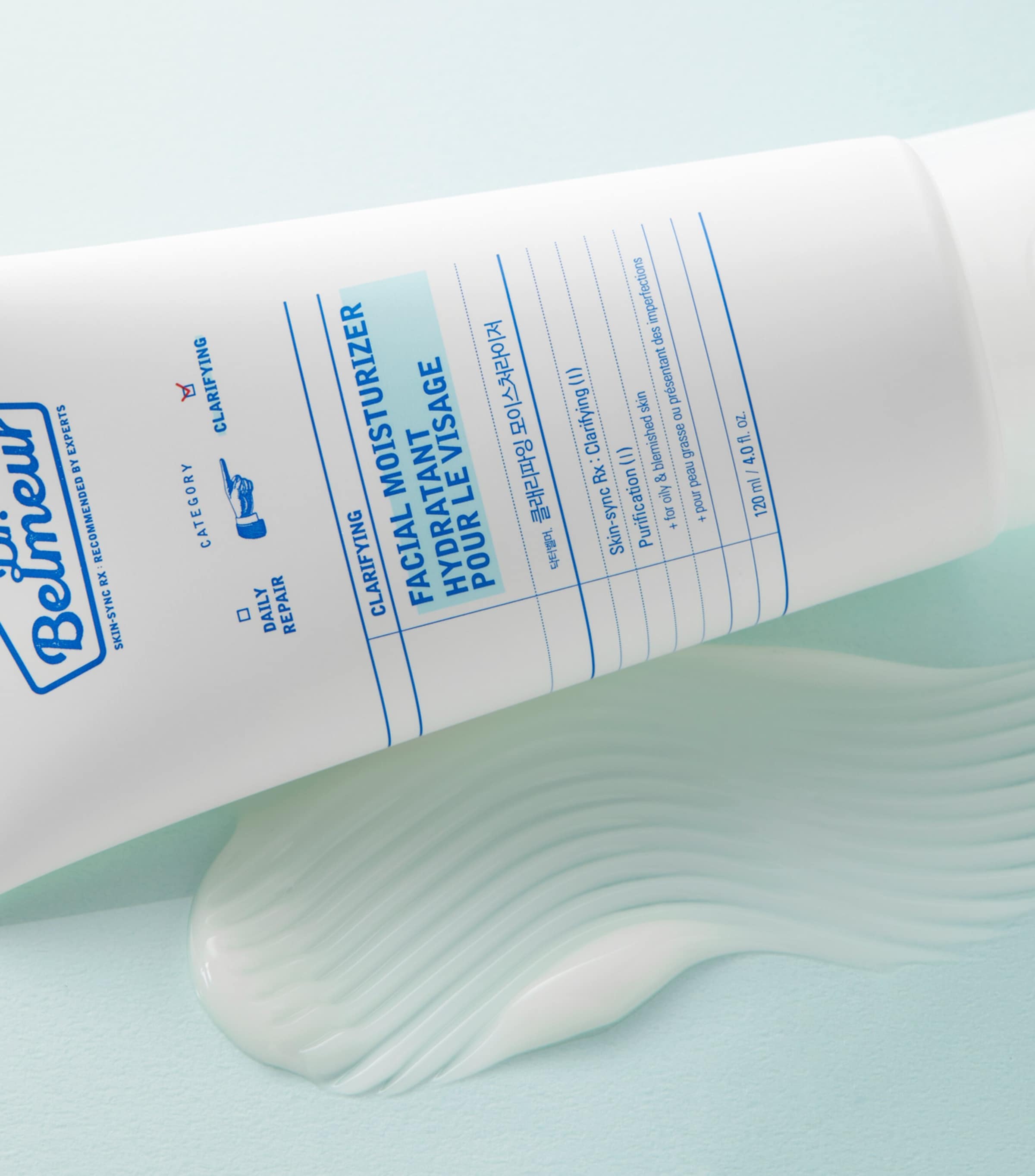 Dr. Belmeur clarifying moisturiser 120ml - British product
