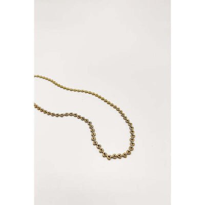 Superdrug SVNX Heart Link Necklace Gold- Buy online at McGrocer