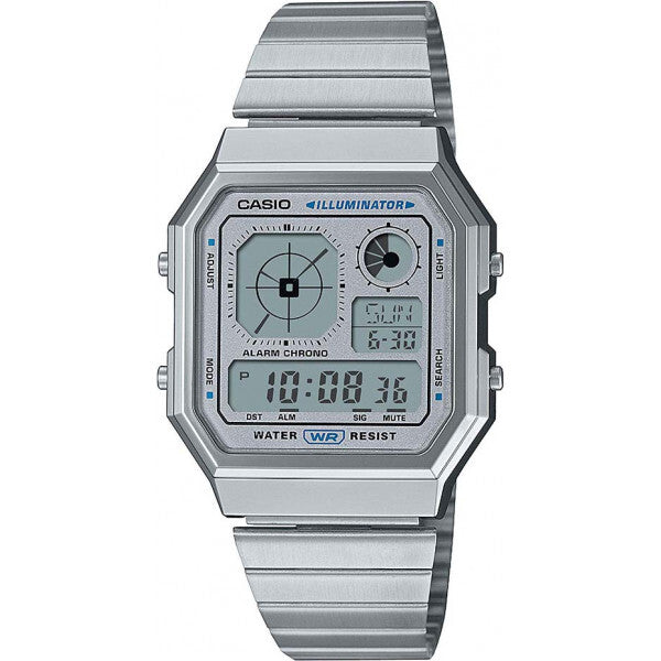 Casio Silver Collection Watch on stainless steel bracelet, imported from the UK