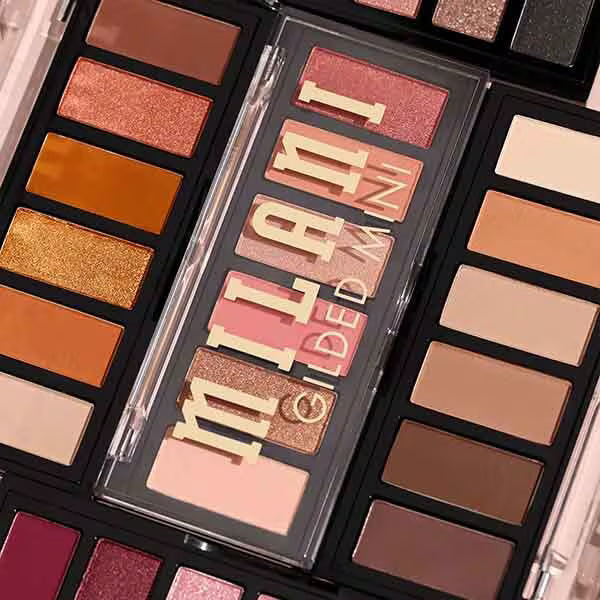 Milani Gilded Mini Palette 140 The Wine Down eyeshadow imported from the UK