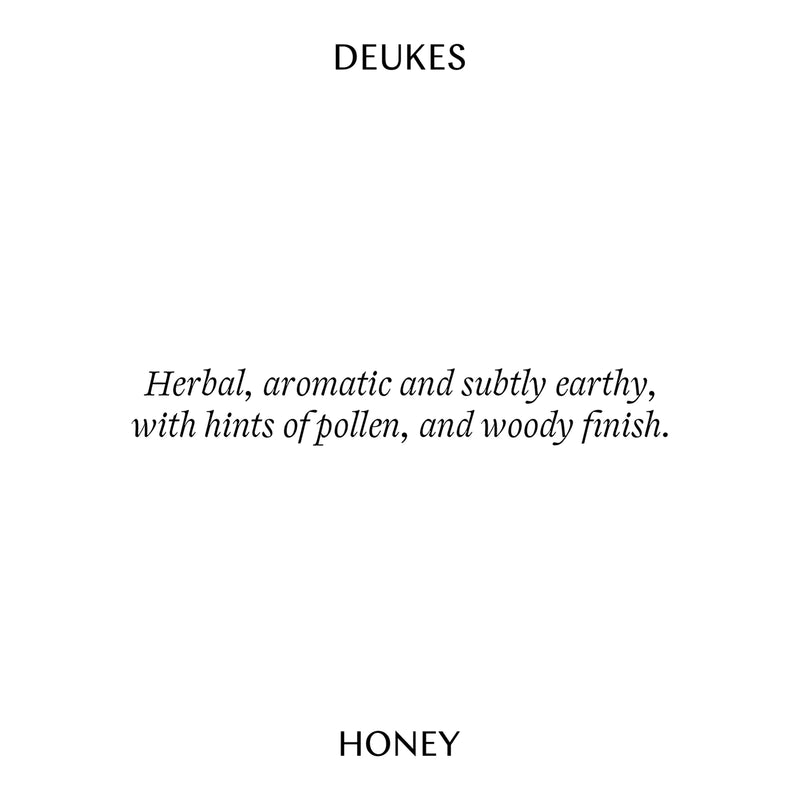 Deukes raw monofloral sage honey 250g (British brand)