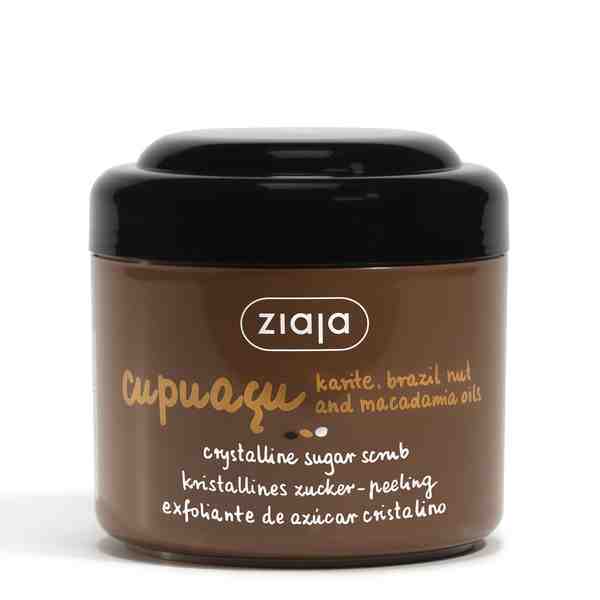 Ziaja Cupuacu sugar body scrub 200ml - British product