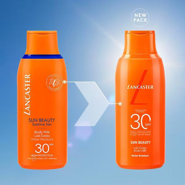 Lancaster Sun Beauty Body Milk SPF50 175ml, UK version