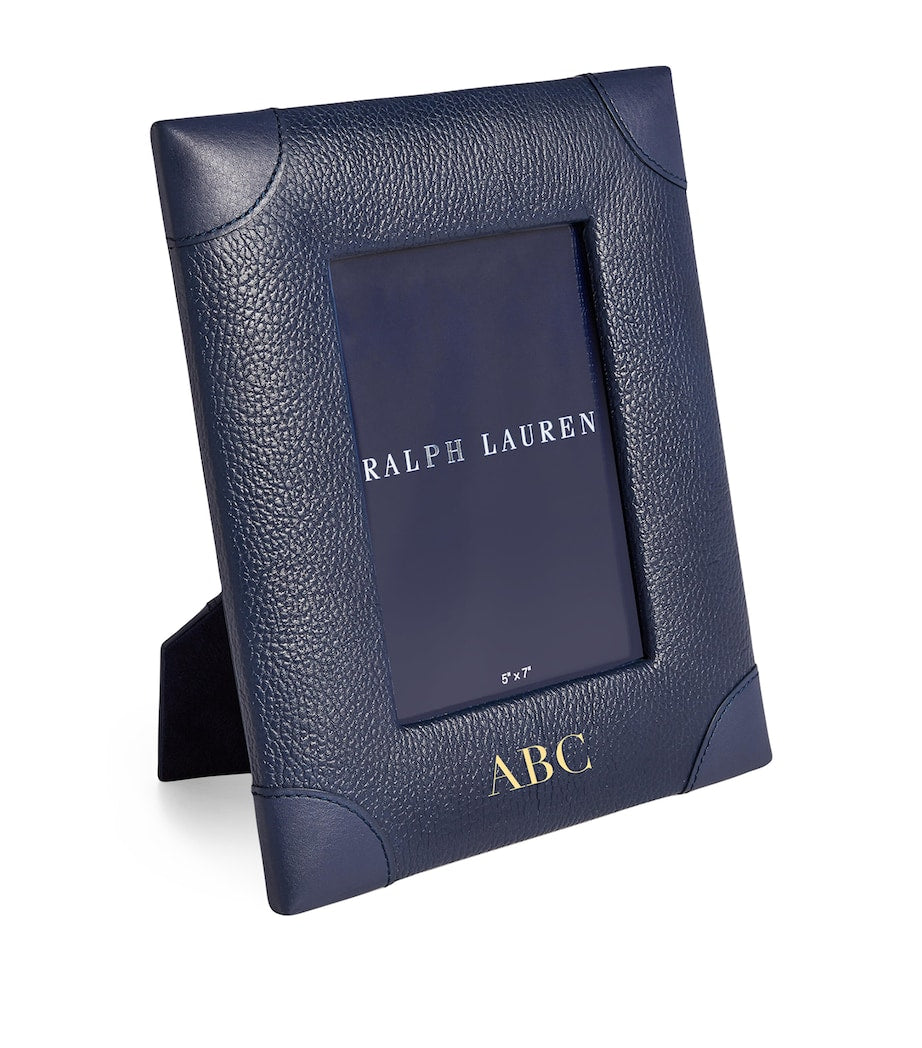 Ralph Lauren Home leather photo frame 5x7, UK version