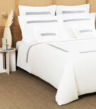 Frette Basket Weave Queen Duvet Cover 240cm x 220cm - British product