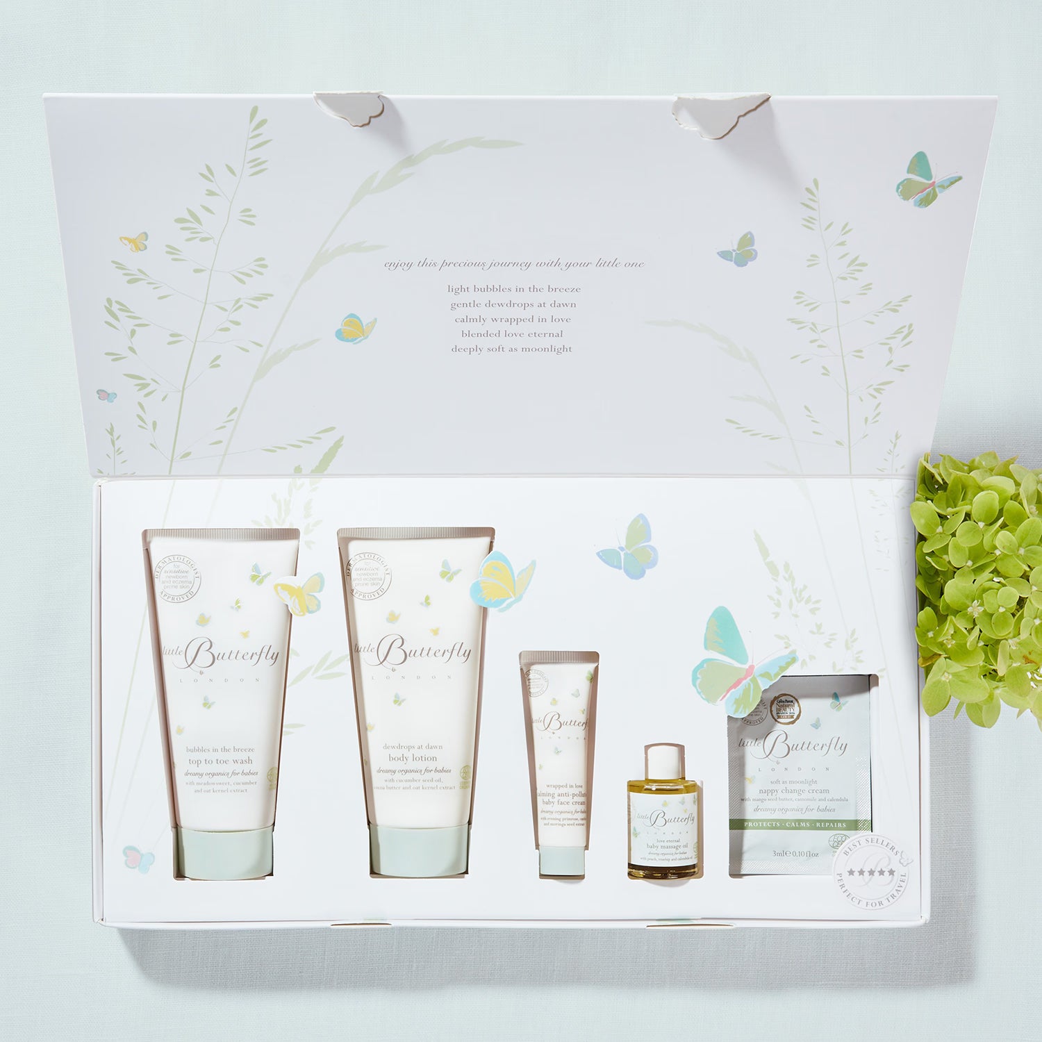 Journey of Discovery baby skincare gift set luxury collection (British brand)