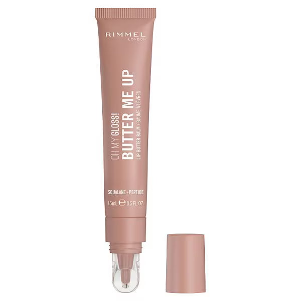 Rimmel lip balm Latte Delight, imported from the UK