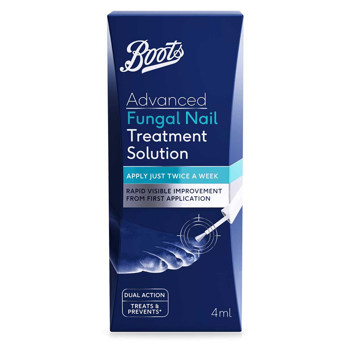 Boots Advanced Fungal Nail Treatment Solution 4ml First Aid Boots   