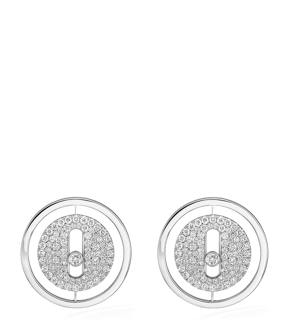 Messika Lucky Move diamond stud earrings 0.48ct - British product