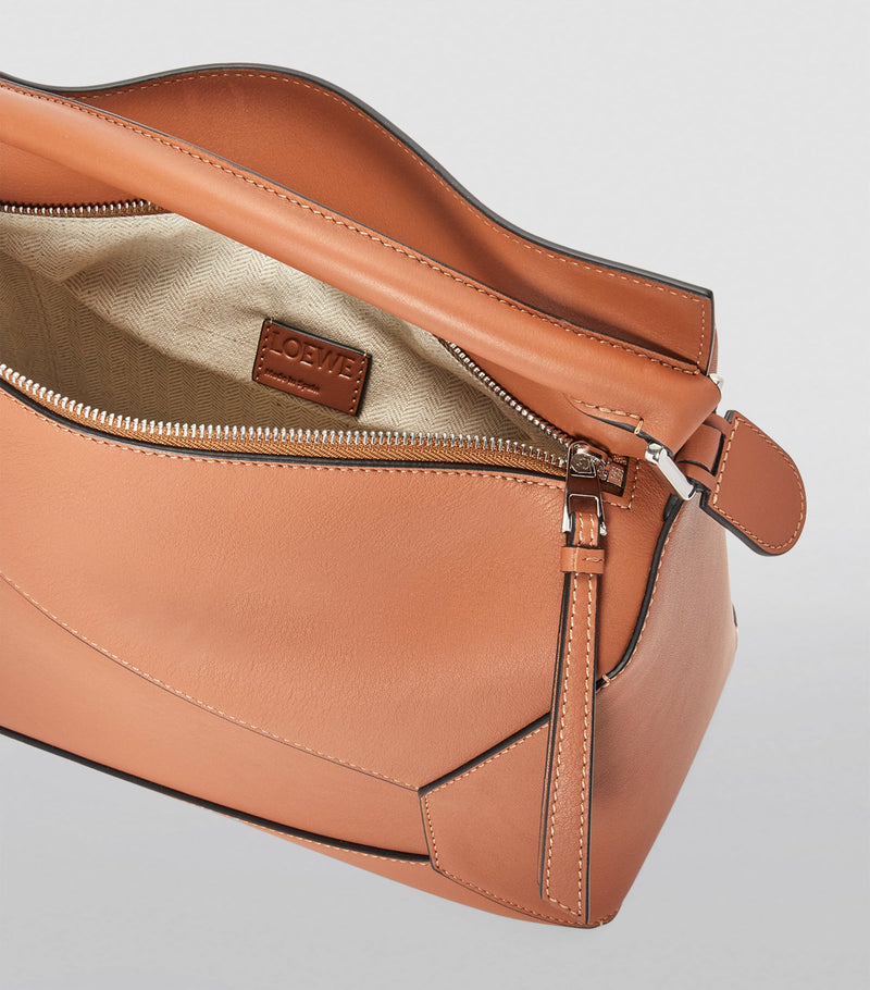 LOEWE Puzzle Edge top-handle bag in calfskin (British brand)