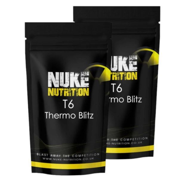 Nuke Nutrition T6 Thermo Blitz Capsules - 120ct